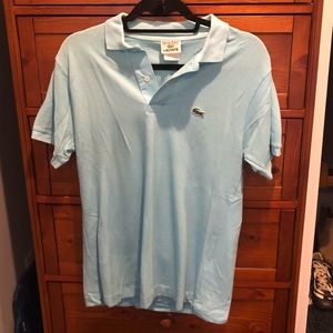 Light Blue Lacoste Polo Shirt